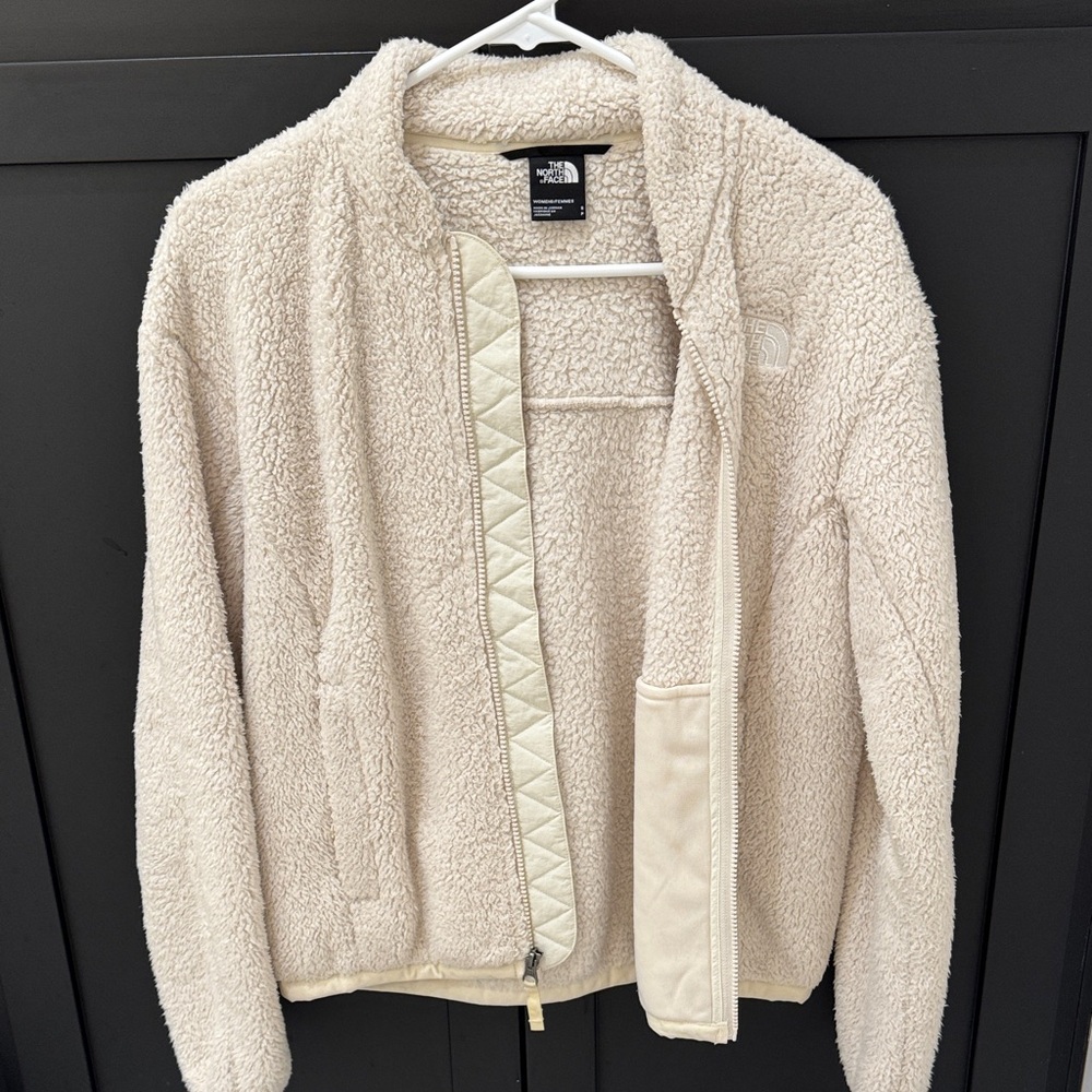The North Face Women's Cream Teddy Jacket